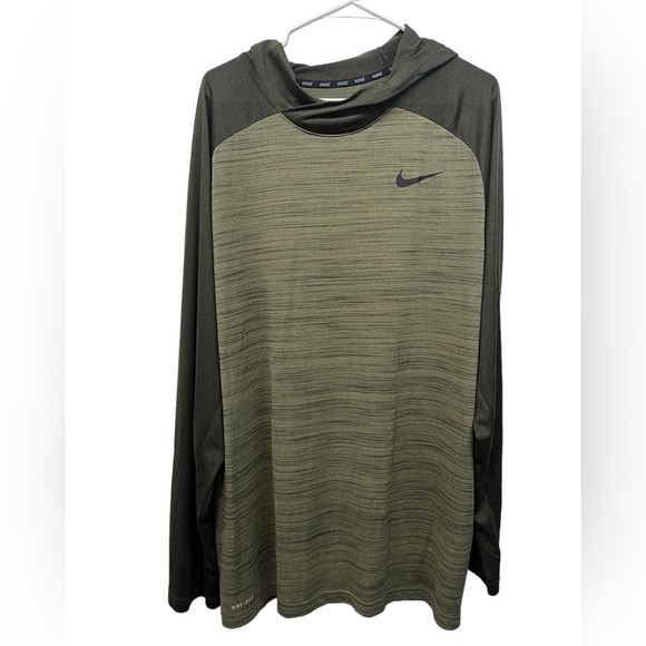 Nike Other - Nike Dri-Fit Long Sleeve Hooded Activewear 3XL